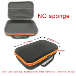 Multi-Size EVA Hard Storage Box Travel Zipper Bag Shockproof Outdoor Tools Bag For Earphone Storage Case Accessories