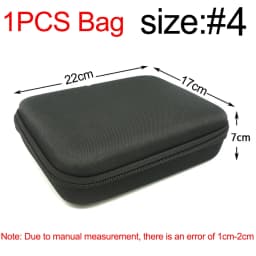 Multi-Size EVA Hard Storage Box Travel Zipper Bag Shockproof Outdoor Tools Bag For Earphone Storage Case Accessories