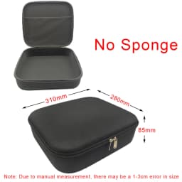 Multi-Size EVA Hard Storage Box Travel Zipper Bag Shockproof Outdoor Tools Bag For Earphone Storage Case Accessories