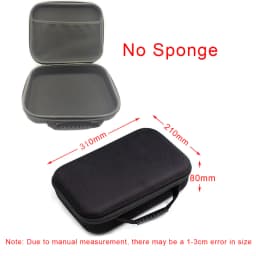 Multi-Size EVA Hard Storage Box Travel Zipper Bag Shockproof Outdoor Tools Bag For Earphone Storage Case Accessories