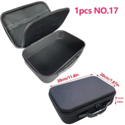 Multi-Size EVA Hard Storage Box Travel Zipper Bag Shockproof Outdoor Tools Bag For Earphone Storage Case Accessories