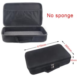 Multi-Size EVA Hard Storage Box Travel Zipper Bag Shockproof Outdoor Tools Bag For Earphone Storage Case Accessories