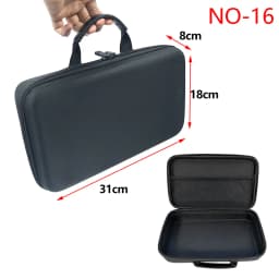 Multi-Size EVA Hard Storage Box Travel Zipper Bag Shockproof Outdoor Tools Bag For Earphone Storage Case Accessories