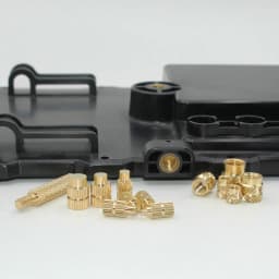 Brass Insert Nut Heat Set Soldering Iron Tip for 3D Printer Plastic Case Soldering Copper Hot Melt Insert Nut M2 2.5 M3 M4 M5 M6
