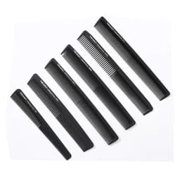 Black Hairdressing Comb Ultra-thin Flat Hair Comb For Men Hair Cut Comb Barber Store Special Use 6 Styles