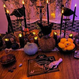 12inch Wooden Divination Pendulum Board Engraved Magic Ouija Metaphysical Message Witch's Kit
