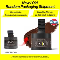 Sevich Hairline Powder 4g Hairline Shadow Powder Makeup Hair Concealer Natural Cover Unisex Hair Loss Product