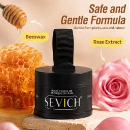 Sevich Hairline Powder 4g Hairline Shadow Powder Makeup Hair Concealer Natural Cover Unisex Hair Loss Product