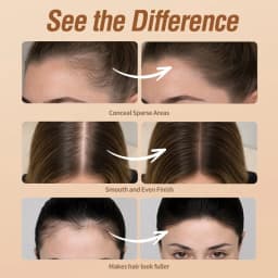 Sevich Hairline Powder 4g Hairline Shadow Powder Makeup Hair Concealer Natural Cover Unisex Hair Loss Product