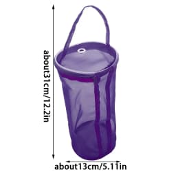 1 PC,Portable Yarn Storage Bag Hollow Mesh Knitting Wool Yarn Bags Crochet Yarn Handbag Organizer Weave Tools Sewing Accessories