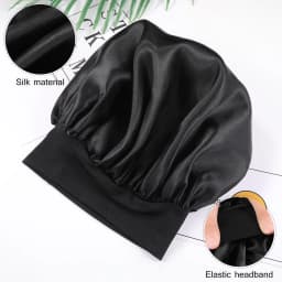 Satin Turban Silk Scarf For Sleeping High Resilience Long Hair Bonnet Sleeping Women Men Unisex Hair Handkerchiefs ( 56-58cm)