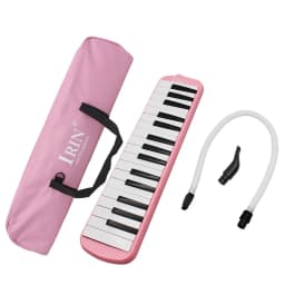 IRIN Portable 32 Keys Piano Melodica Set with Carrying Bag Professional Durable Melodic Playing Keyboard Musical Instruments