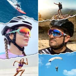 Kapvoe Photochromic Cycling Glasses for Men, Bike Sunglasses, Sports Goggles, MTB Bicycle Eyewear, Riding Protection, UV400