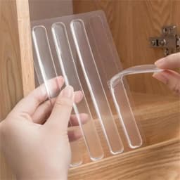 Self-Adhesive Clear Rubber Anti Slip Bumpers Feet Pads Damper Buffer Cabinet Door Silicone Furniture Stop Muffler Wall Protector