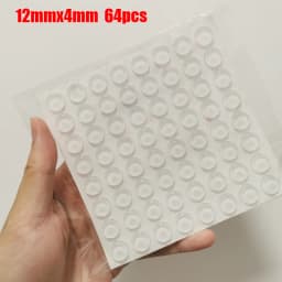 Self-Adhesive Clear Rubber Anti Slip Bumpers Feet Pads Damper Buffer Cabinet Door Silicone Furniture Stop Muffler Wall Protector