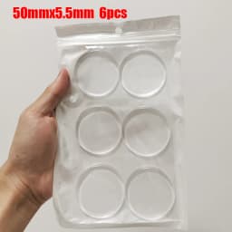 Self-Adhesive Clear Rubber Anti Slip Bumpers Feet Pads Damper Buffer Cabinet Door Silicone Furniture Stop Muffler Wall Protector