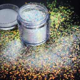 10ml Nail Art Sequin Magic Color Opal Flakes Shiny Polarizing Small Fragments Aurora Glass Paper Foil Flakes Nail Sequins