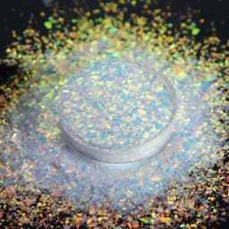10ml Nail Art Sequin Magic Color Opal Flakes Shiny Polarizing Small Fragments Aurora Glass Paper Foil Flakes Nail Sequins