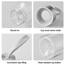 Fashion Drinking Portable Plastic Water Bottle Sport Bottle Water Cup Tea Coffee Cup