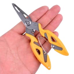 Fishing Pliers Grip Fishing Tackle Gear Hook Recover Cutter Line Split Ring Fishing Accessories Use Tongs Multifunction Scissors