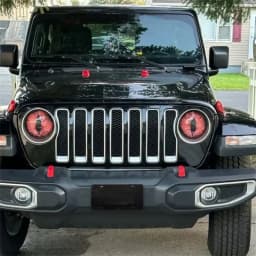 Beast Eyes Headlight Decals(1 PAIR) Eye of the Beast Car Sticker 3D Stereo Headlight Stickers Bumper Decoration