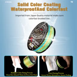 ZUKIBO ULTRA LIGHT Japan High Quality Material 8 Strands Colorfast Braided Fishing Line Super Smooth Multifilament PE Salt Line