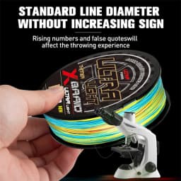 ZUKIBO ULTRA LIGHT Japan High Quality Material 8 Strands Colorfast Braided Fishing Line Super Smooth Multifilament PE Salt Line