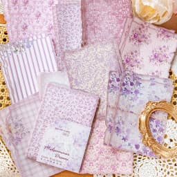 30Pcs/Pack Gentle Wind Series Scrapbooking Decorative Paper Material Perfect for Collage Journaling Craft Diy Supplies