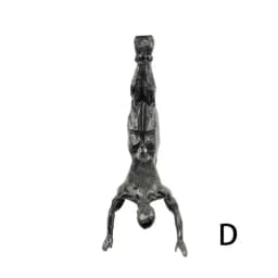 Climbing Athlete Man Art Sports Wall Hanging Ornaments Home Figures Miniatures Rock Climbing Man Resin Sculptures Statue
