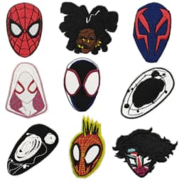 Fun Movies Cool Embroidery Patches Anime Hot Melt Adhesive Tape Stickers Cartoon Decorations Personalized Embroidery Stickers
