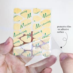 10Sheets/240Pcs Double Side Adhesive Tape Glue Sticker For Fake Nails Super Sticky Waterproof Breathable Transparent Jelly Glue