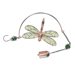 Dragonfly Wind Chimes Waterproof Beautiful Melody Iron Hanging Ornaments for Home Garden Balcony Decoration