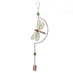Dragonfly Wind Chimes Waterproof Beautiful Melody Iron Hanging Ornaments for Home Garden Balcony Decoration
