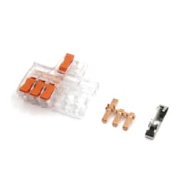 10/50pcs Quick Wire Connector Universal Compact Wiring Splicing Conector Electrical Push In Lighting Terminal Block Connector