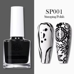 BORN PRETTY 10ml Stamping Mixing Oil Printing Tool Painting Gel Stamping Polish Nail Art Powder Mixing And Apply Nail Powder
