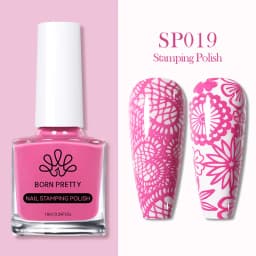 BORN PRETTY 10ml Stamping Mixing Oil Printing Tool Painting Gel Stamping Polish Nail Art Powder Mixing And Apply Nail Powder