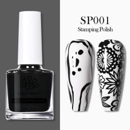 BORN PRETTY 10ml Stamping Mixing Oil Printing Tool Painting Gel Stamping Polish Nail Art Powder Mixing And Apply Nail Powder