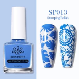 BORN PRETTY 10ml Stamping Mixing Oil Printing Tool Painting Gel Stamping Polish Nail Art Powder Mixing And Apply Nail Powder