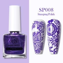 BORN PRETTY 10ml Stamping Mixing Oil Printing Tool Painting Gel Stamping Polish Nail Art Powder Mixing And Apply Nail Powder