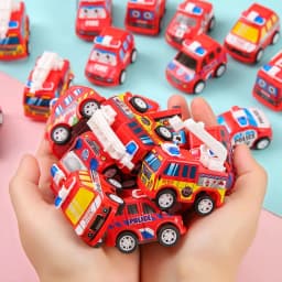 10-30PC Cute Kids Pull Back Fire Engineering Vehicle Boy and Girl Birthday Party Gift Pinata Filler Kindergarten Prize Gift Pack