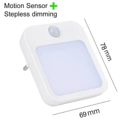 Night Light Motion Sensor With LED Light EU/US Plug Lamps Children'S Night Light Wireless Night Lamp For Bedside Table Bedroom