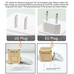 Night Light Motion Sensor With LED Light EU/US Plug Lamps Children'S Night Light Wireless Night Lamp For Bedside Table Bedroom