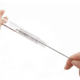 5/10PCS Drinking Straw Cleaning Brush Kit Straw Tube Pipe Cleaner Nylon Stainless Steel Long Handle Cleaning Brushes for Straw