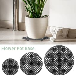 Outdoor Patio Deck Floor Protector Flower Pot Plant Holder Plant Stands Plant Level Pot Elevator Pot Tray Plant Pot Saucer