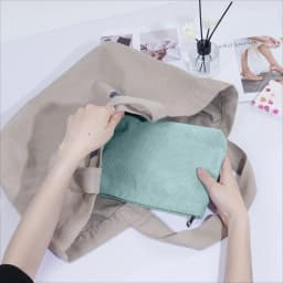 Corduroy Travel Cosmetic Bag Portable Makeup Storage Bag Purses Women Large Capacity Zipper Make Up Organizer Storage Clutch