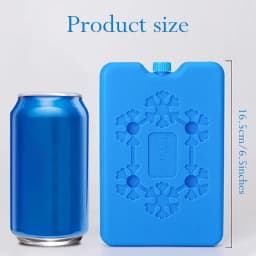 Portable Ice Pack Reusable Freezer Ice Cooling Pack Long-lasting Cooling Water Fill Box FOR Fresh Food Storage Refrigeration