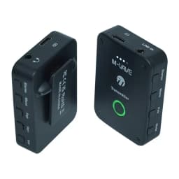 M-VAWE WP-9 Wireless Earphone Monitor 2.4G Rechargeable Transmitter Receiver with Volume Support Stereo Mono Mute Function