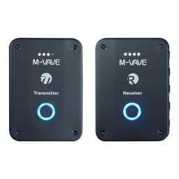 M-VAWE WP-9 Wireless Earphone Monitor 2.4G Rechargeable Transmitter Receiver with Volume Support Stereo Mono Mute Function