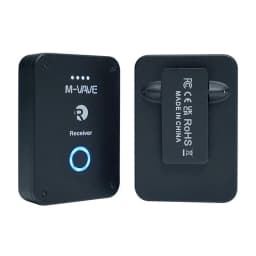 M-VAWE WP-9 Wireless Earphone Monitor 2.4G Rechargeable Transmitter Receiver with Volume Support Stereo Mono Mute Function