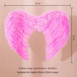 White Angel Feather Wings Festival PartyDecoration Props Scene Decoration Children Adult VictoriasSecret Fashion ShowPerformance